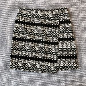 Loft Faux Wrap Skirt